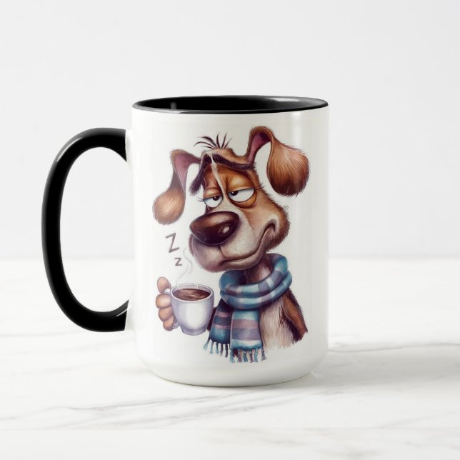 Mug Chien fantaisiste (Gauche)
