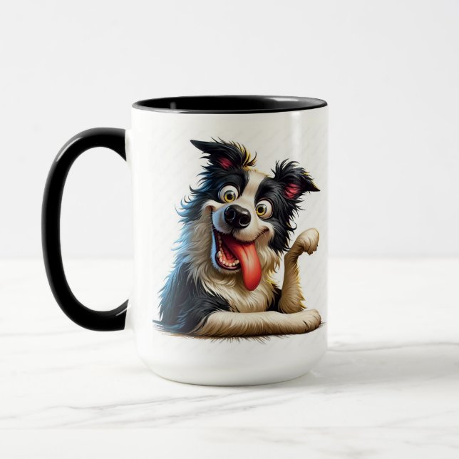 Mug chien fantaisiste (Gauche)