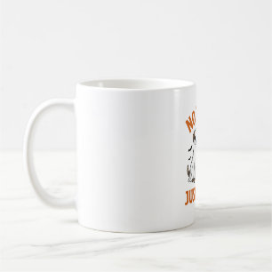 Mug Chien Fantôme Drôle Halloween Pas de Farces Juste