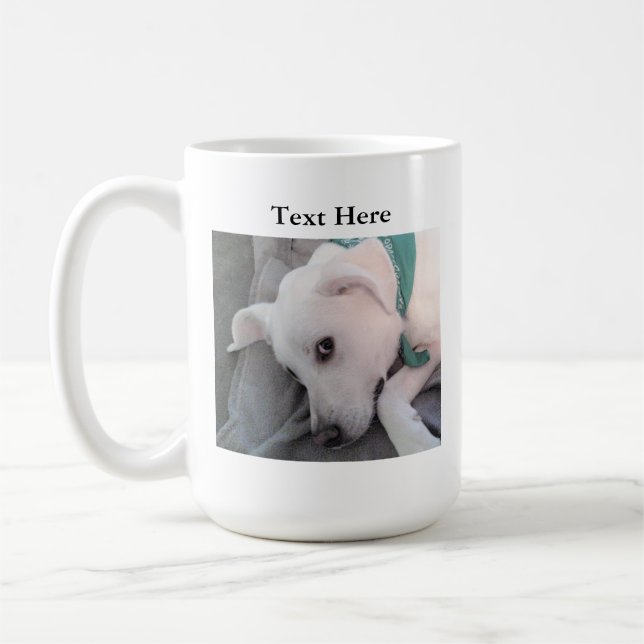 Mug Chien fatigué en Jour de la Saint Patrick portant  (Gauche)