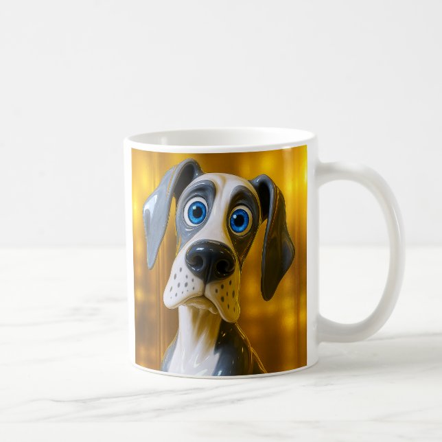 Mug Chien Fun Beaux Yeux (Droite)