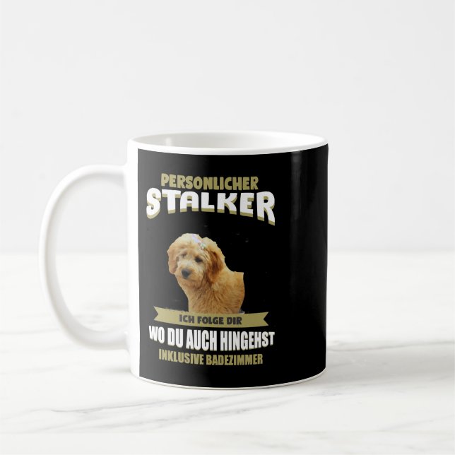 Mug Chien GoldendoodleGoldendoodle Chien Chien chiot a (Gauche)