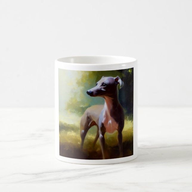 Mug Chien gris italien (Centre)