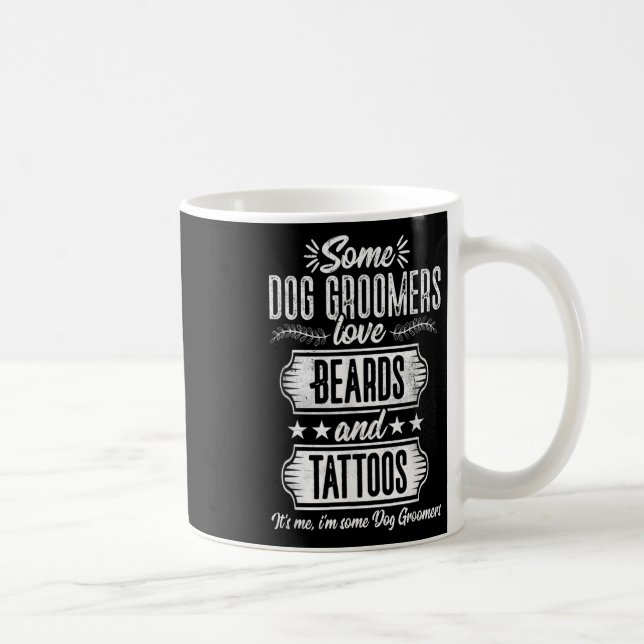 Mug Chien Groomer Oreilles Et Tatouages Animaux De Com (Droite)
