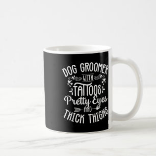 Mug Chien Groomer Tattos Joli Yeux Animal Grotte