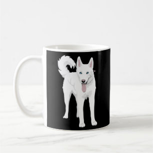 Mug Chien Husky Sibérien Blanc