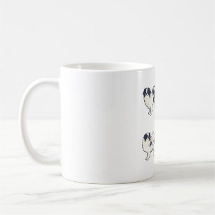 Mug Chien japonais de menton Delft � mignonne Animal A