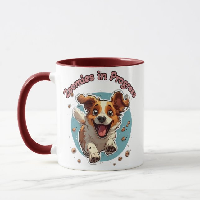 Mug Chien joueur (Gauche)