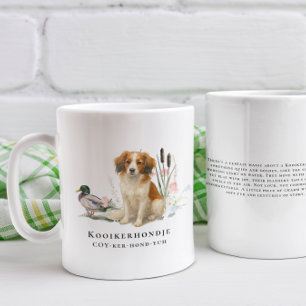 Mug Chien Kooikerhondje Aquarelle