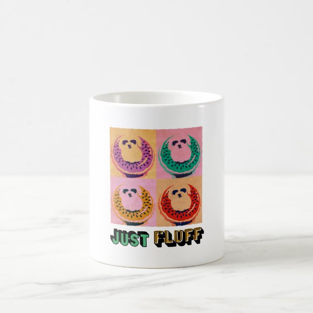 Mug Chien maltais d'été juste bouffon (Centre)