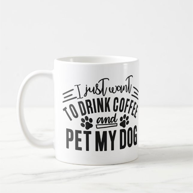 Mug Chien Maman Chien Papa Pet Lover (Gauche)