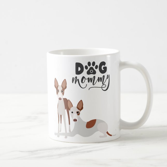 Mug Chien maman Ibizan Hound Pharaoh Podenco (Droite)