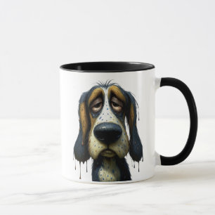 Mug chien mélancolique
