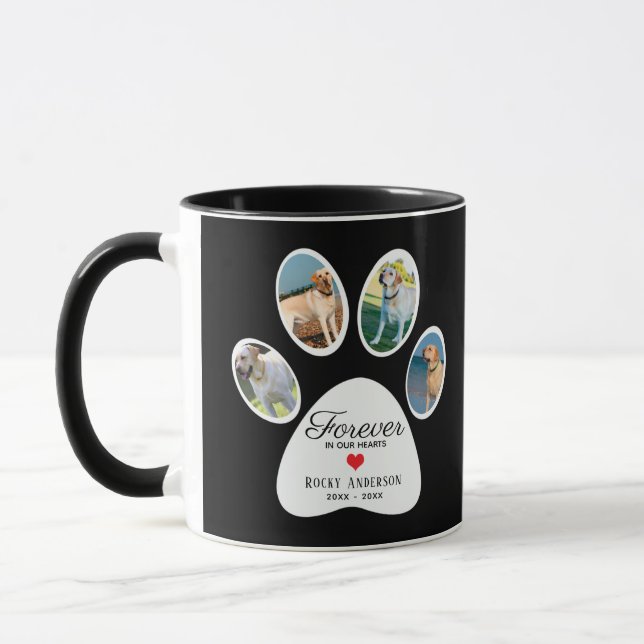 Mug Chien Memorial Keepsaké (Gauche)