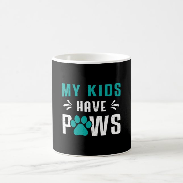 Mug Chien Mes enfants ont des chiens Chiens Chien Chie (Centre)