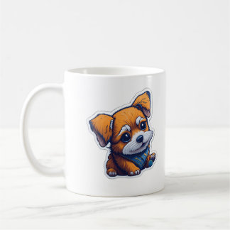 Mug chien mignon