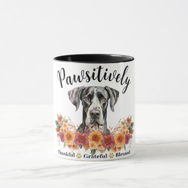 Mug Chien mignon absolument reconnaissant bénit (Centre)