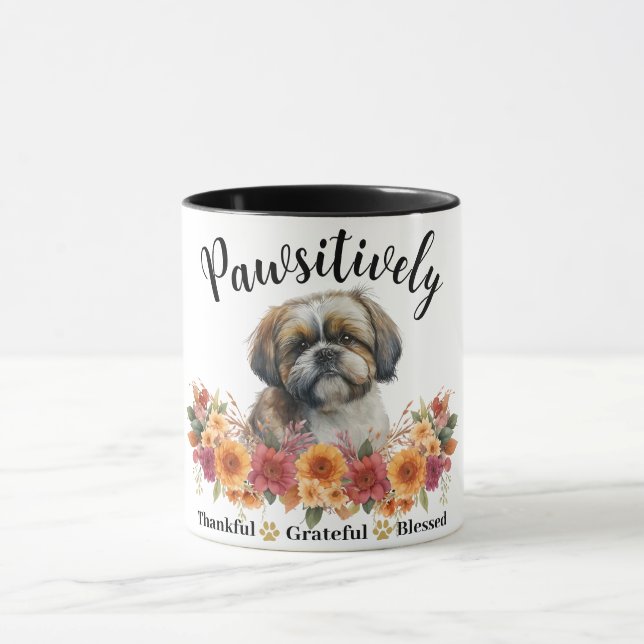 Mug Chien mignon absolument reconnaissant bénit (Centre)
