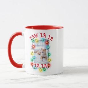 Mug Chien mignon, chat animal de compagnie Photo feux