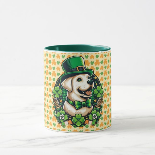 Mug Chien mignon de la Saint Patrick (Centre)