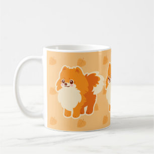 Mug Chien mignon Kawaii Pomeranian