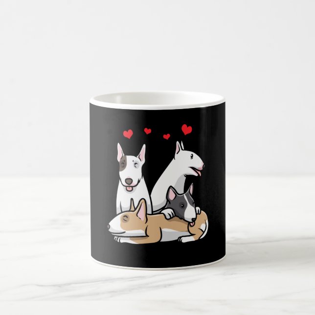 Mug Chien miniature Bull Terrier (Centre)