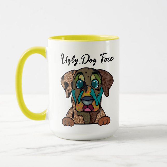 Mug Chien moche de Catahoula muqueuse (Gauche)