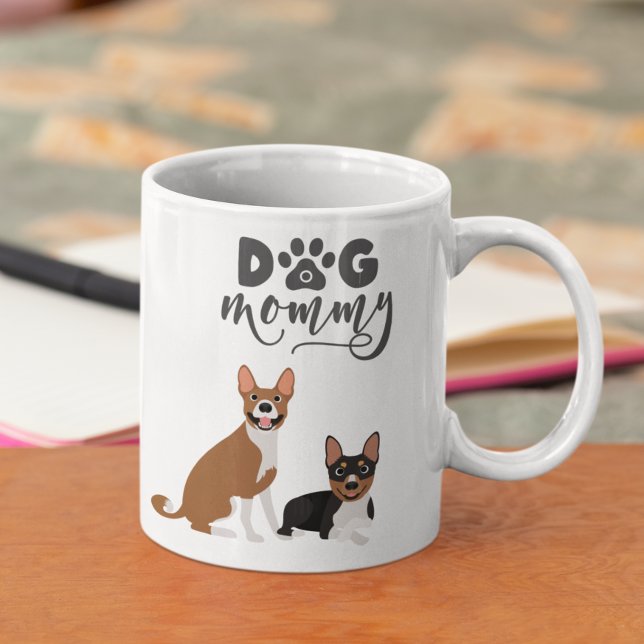 Mug Chien Mommy Basenji Hounds mignon (Créateur téléchargé)