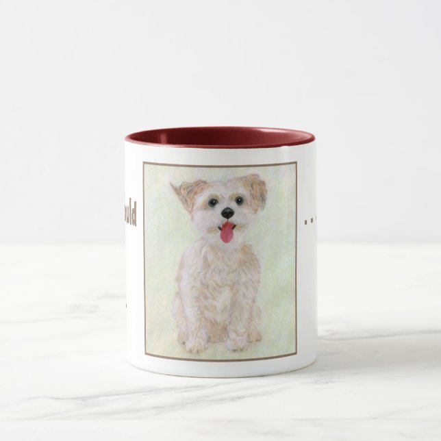 Mug Chien Morkie Adorable (Centre)