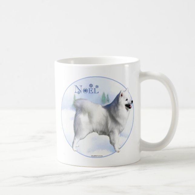 Mug Chien Noel Eskimo Américain (Droite)