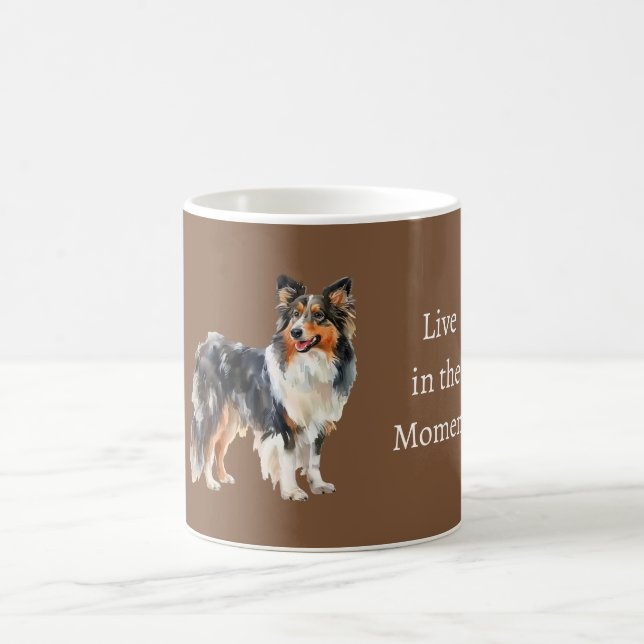 Mug Chien noir marron blanc (Centre)
