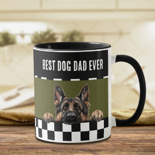 Mug Chien papa dégoûté berger allemand