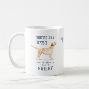 Mug Chien Papa Labrador Retriever Mignon Photo