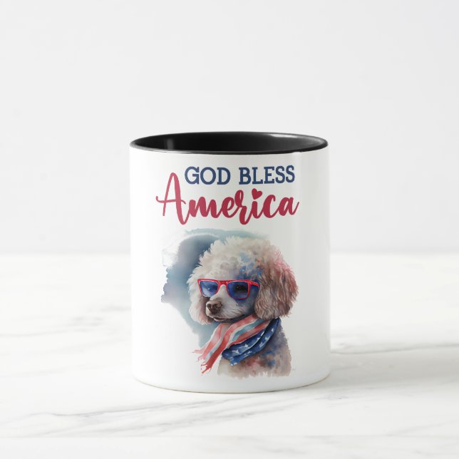 Mug Chien patriote-Caniche (Centre)