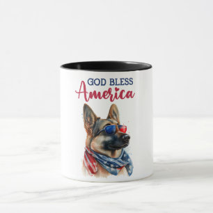 Mug Chien Patriotique-Berger Allemand