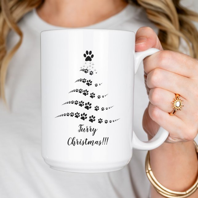 Mug Chien Paw Christmas Tree | Fer Noël (Créateur téléchargé)