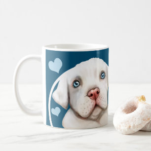 Mug Chien Pitbull Blanc Chaque Snack Que Vous Faites