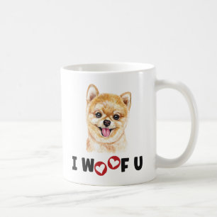 Mug Chien Poméranien Pom Je Vous Malheur