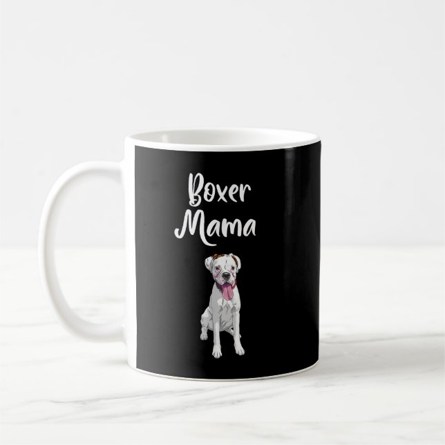 Mug Chien propriétaire cadeaux Chien Maman Chien Boxer (Gauche)