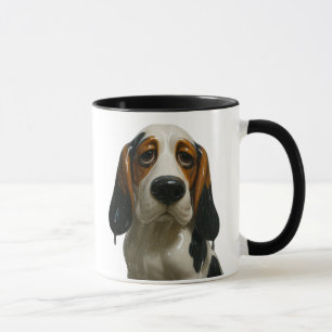 Mug chien regard triste