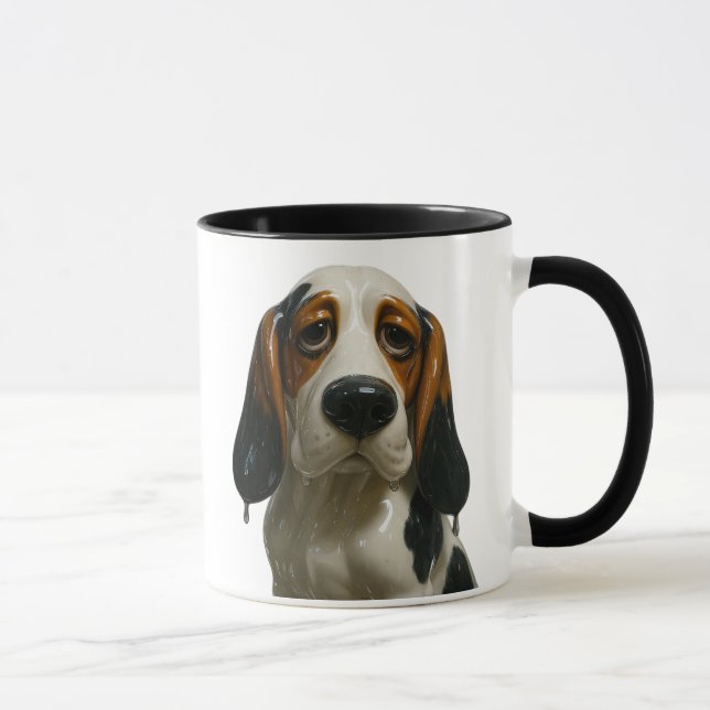 Mug chien regard triste (Droite)