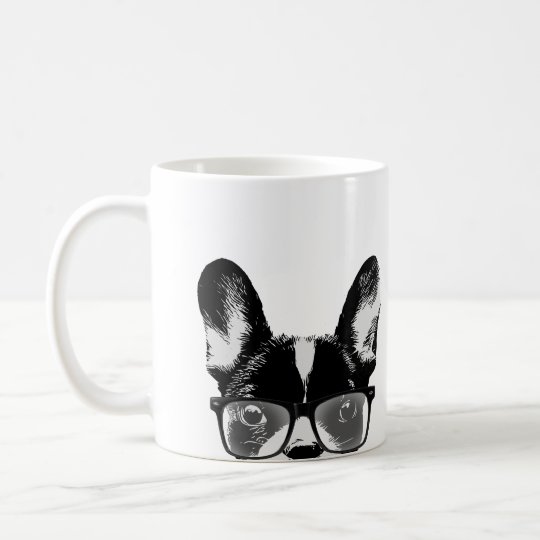 Mug Chien Ringard De Hippie De Bouledogue Francais Zazzle Fr