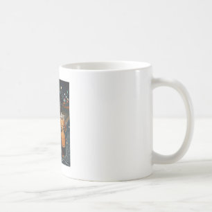 Mug Chien rottweiler buvant un café glacé animal drôle
