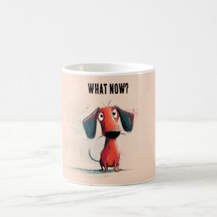 Mug Chien Rouge Drôle – Art de Compagnon de Dessin Ani