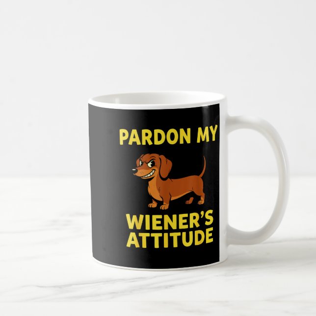 Mug Chien saucisse Teckel  (Droite)