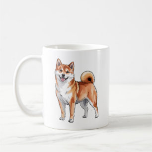Mug Chien Shiba Inu - Mignon et Heureux