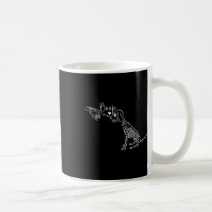 Mug Chien Skeleton Halloween Chiot Amoureux des chiens
