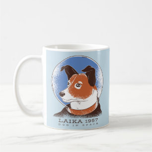 Mug Chien spatial soviétique de Laika 1957
