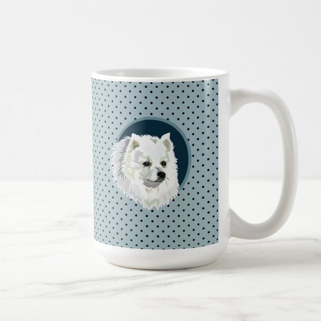 Mug Chien Spitz japonais (Droite)