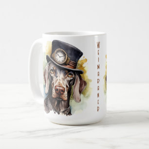 Mug Chien Steampunk Weimaraner